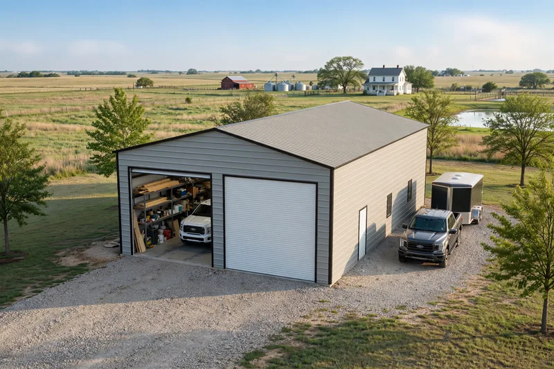 Illustrative Commercial-Grade Metal Buildings