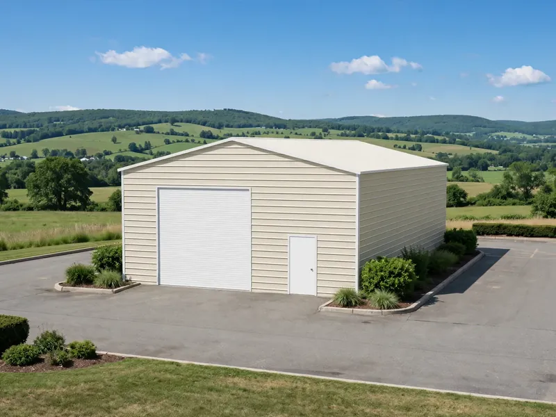 Commercial metal building