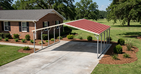 Boxed-eave roof illustration