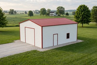 24 × 30 hobby workshop: computer render